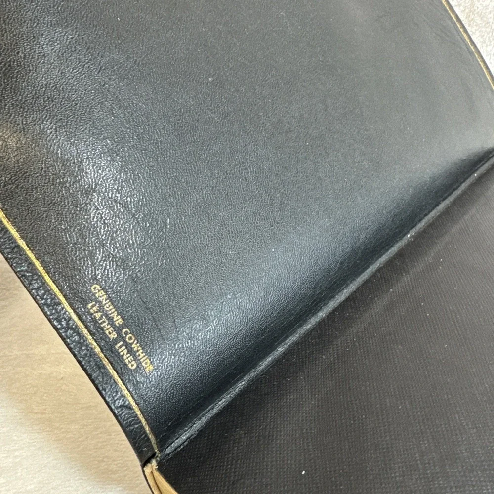 Holy Bible New Scofield Reference Ed KJV Genuine Cowhide Leather Oxford 1967 VTG